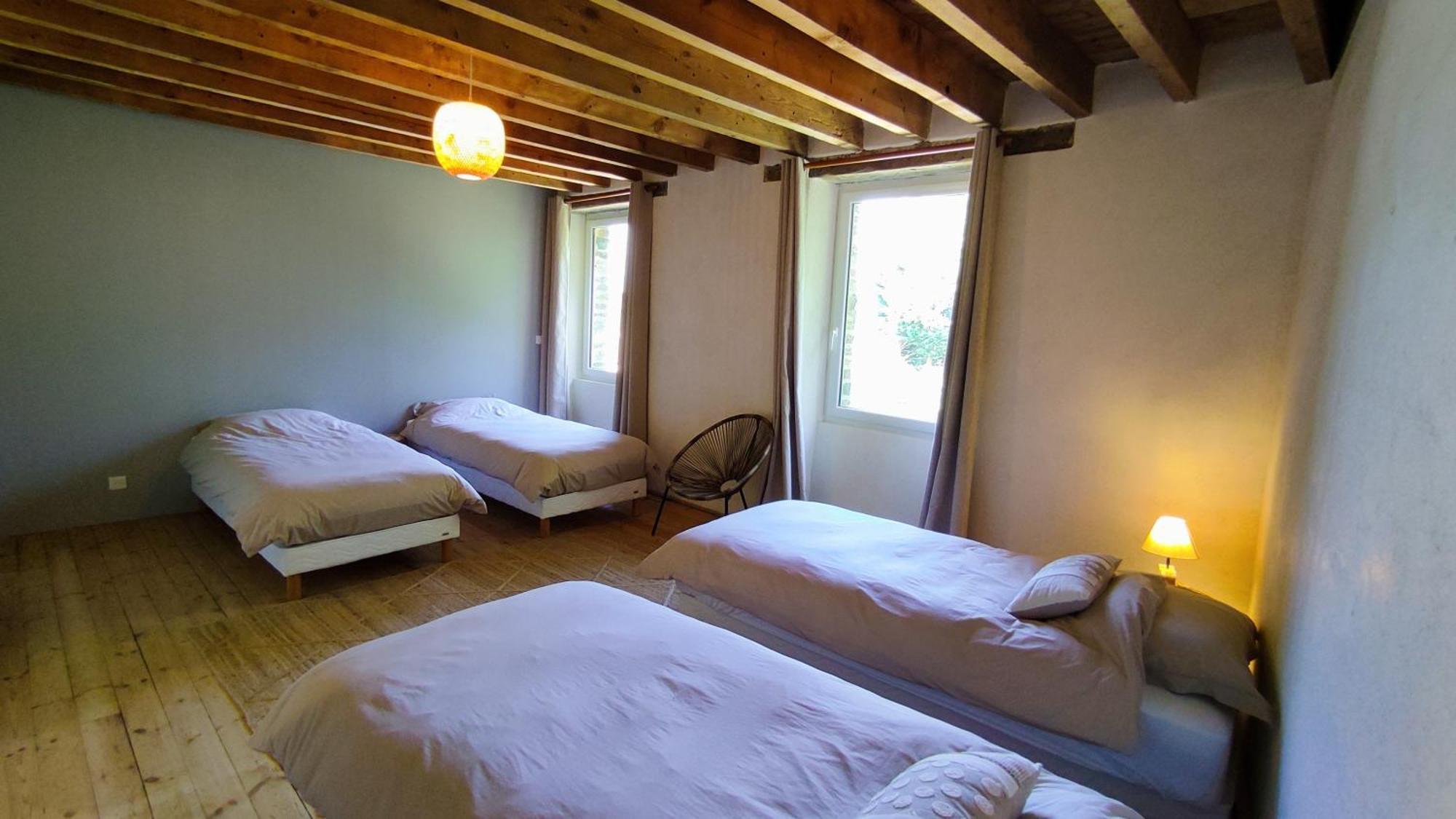 Guer Chambre D'Hote En Gite - Moulin De La Houssaie - Broceliande المظهر الخارجي الصورة
